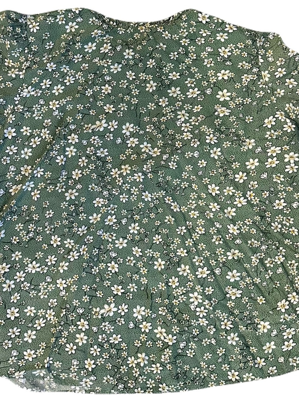Fun2fun women’s large boutique Green Floral top daisy print